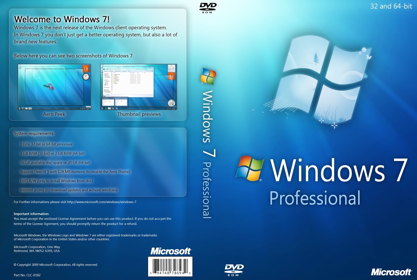 Windows 7 64 bit free. download full version with crack